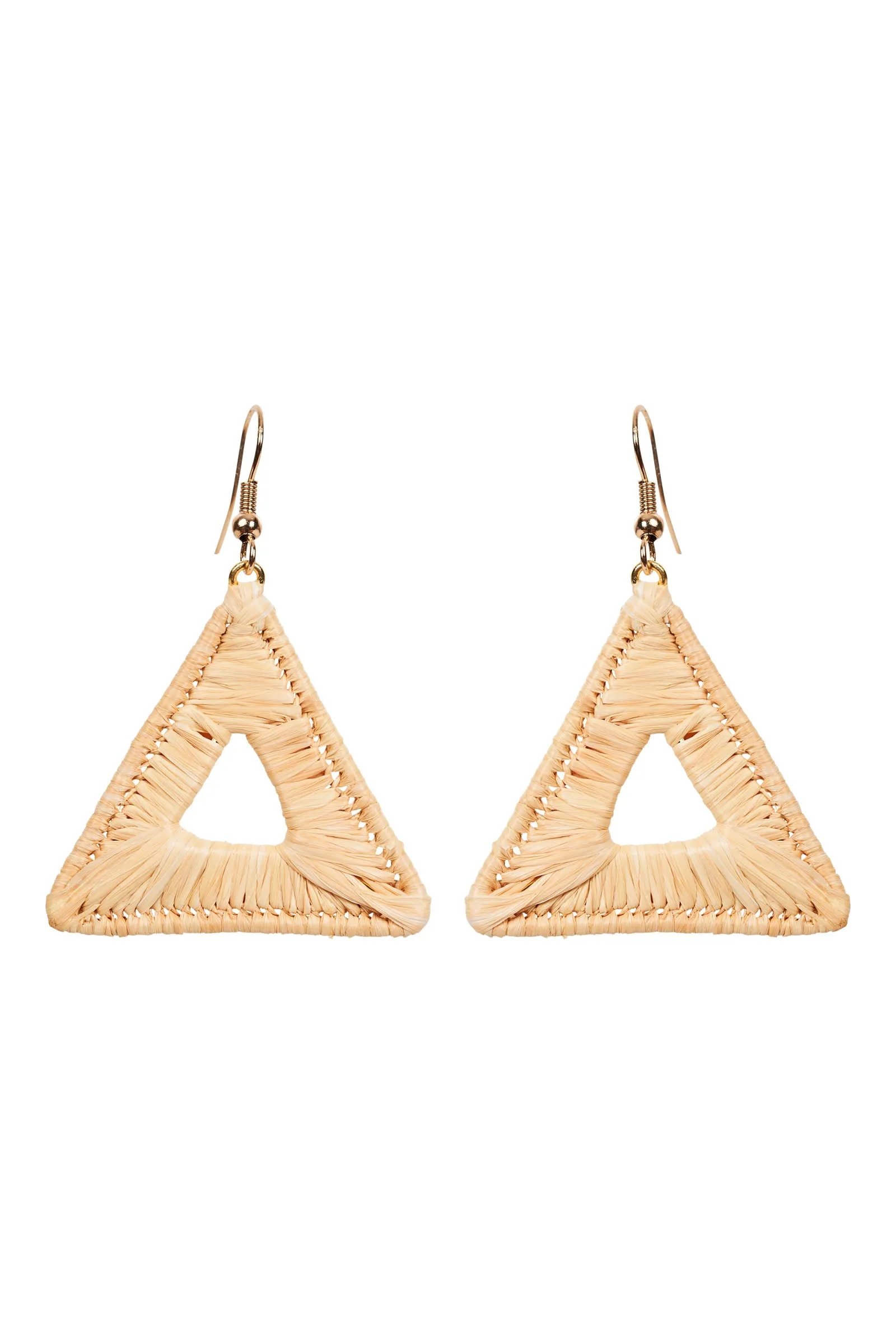 Seraphic Earring - Natural Triangle