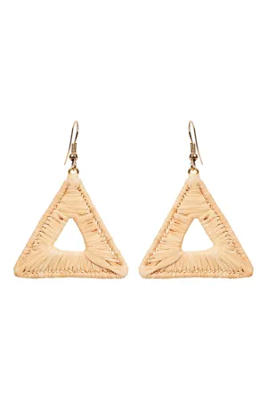 Seraphic Earring - Natural Triangle