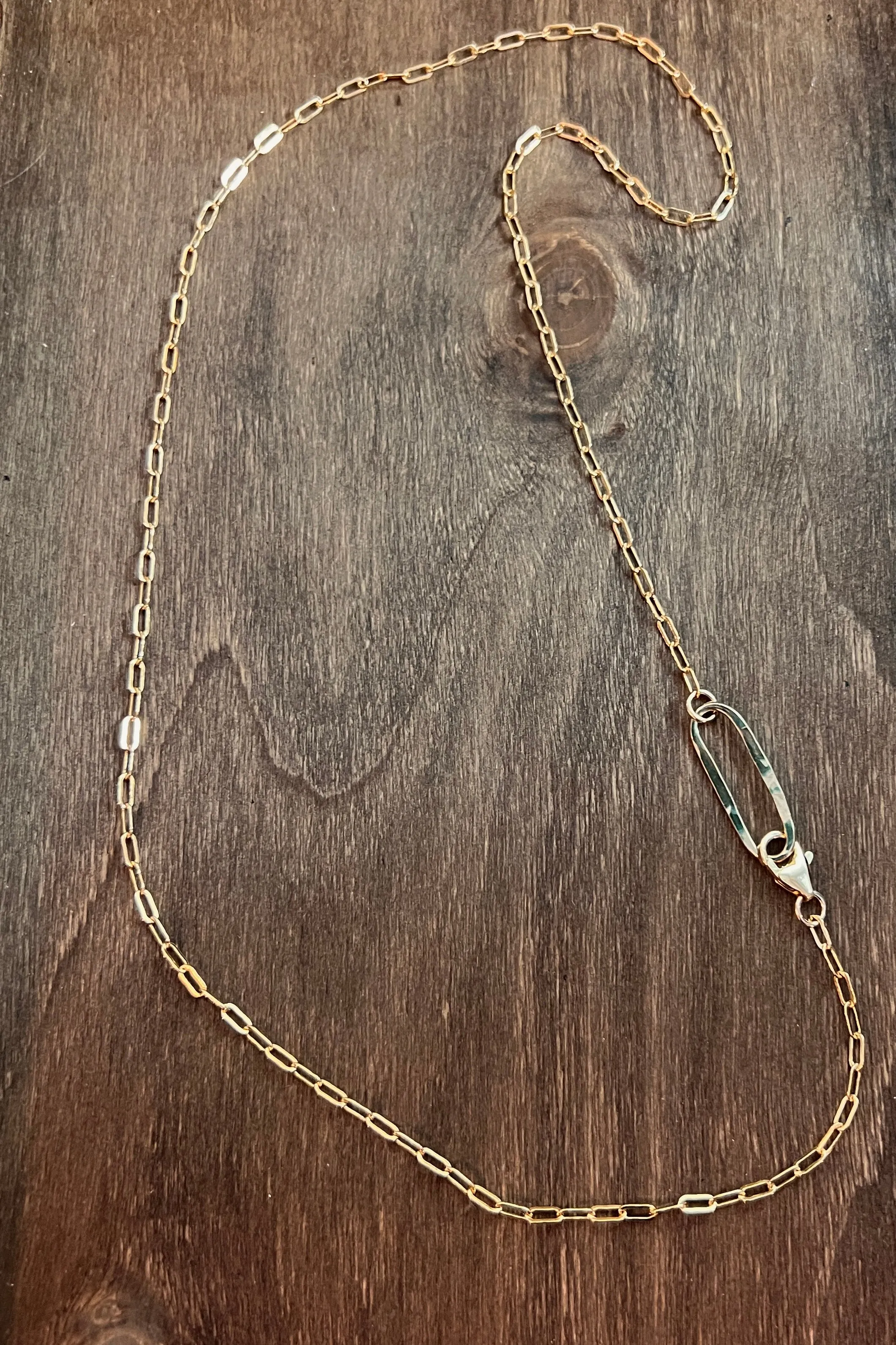 Sovereign Necklace Small 22" Gold Chain with Gold Eye Accent