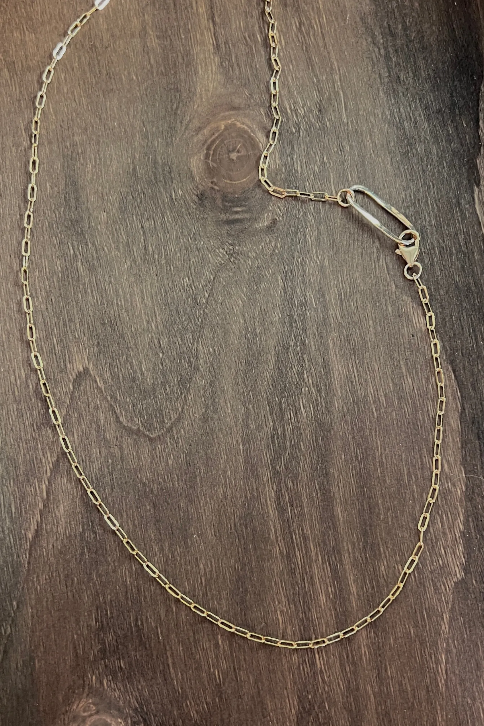 Sovereign Necklace Small 22" Gold Chain with Gold Eye Accent