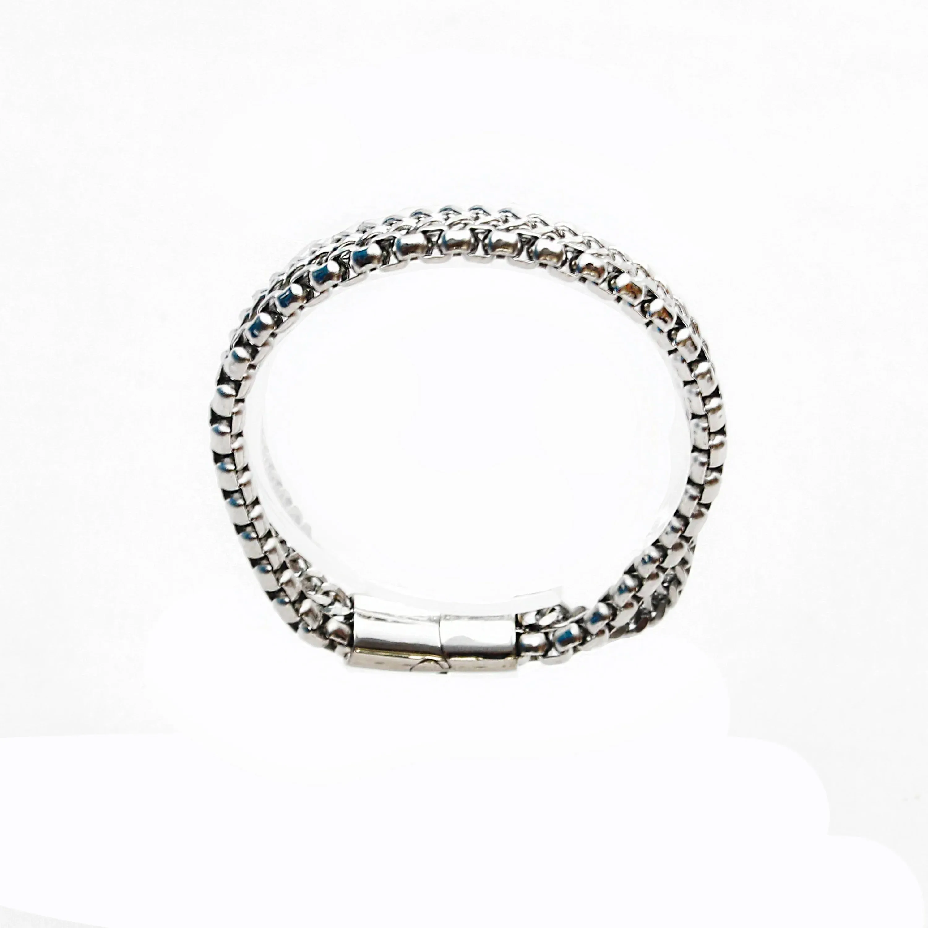 Ysidro Foxtail & Box Chain Bracelet